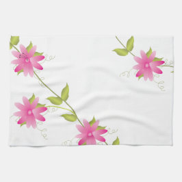 小さなつる植物 キッチンタオル