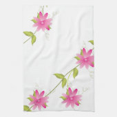 小さなつる植物 キッチンタオル (縦)