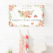 小さなてんとう虫 | ベビーシャワーのウェルカムバナー 横断幕 (インサイチュ)