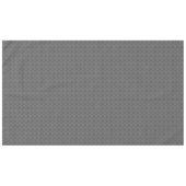 小さなとピクセルストライプ化した灰色の編み込み テーブルクロス (正面(横))