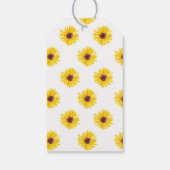 小さなひまわりが途中シャワーギフトラベル ギフトタグ (裏面)