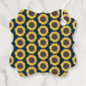 小さなひまわり2nd誕生日メッセージカード フェイバータグ (裏面)