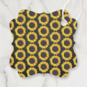 小さなひまわり2nd誕生日メッセージカード フェイバータグ (裏面)