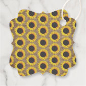 小さなひまわり2nd誕生日メッセージカード フェイバータグ (裏面)