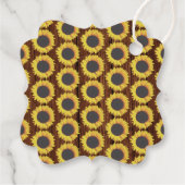 小さなひまわり2nd誕生日メッセージカード フェイバータグ (裏面)