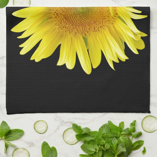 小さなひまわり キッチンタオル (折り畳み)