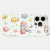 小さなひよこ & うさぎ Case-Mate iPhoneケース (裏面 (横))
