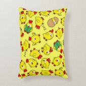 小さなひよこ アクセントクッション (正面(垂直))