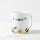 小さなふわふわの鶏は、甘いベビーコーヒーマグ コーヒーマグカップ (正面右)