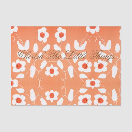 小さなものを大切にするティッシュペーパー 薄葉紙 (正面)