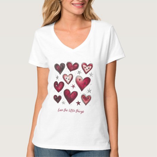 小さなものを愛する Tシャツ (正面)