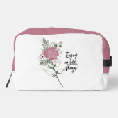 小さなもの楽しむがピンク色のバラ ドップキット (裏面)