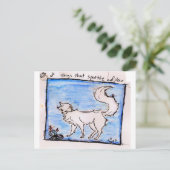 小さなもの8.輝き輝くもの シーズンポストカード (スタンド正面)