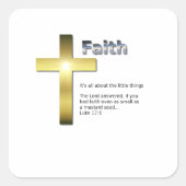 小さなもの スクエアシール (正面)