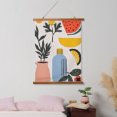 小さなもの 吊り下げ型タペストリー (寝室)