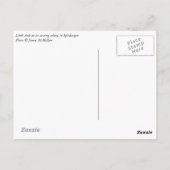 小さなアウクスピッツバーゲン葉書 ポストカード (裏面)