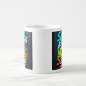 小さなアクション、大きな成功のマグカップ コーヒーマグカップ (中央)