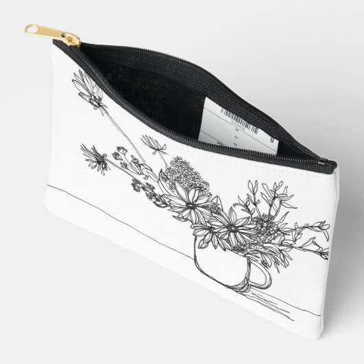 小さなアクセサリーポーチ アクセサリーポーチ (見開き)