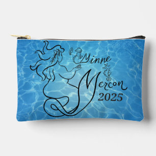 小さなアクセサリーポーチ – MNMerCon 2025水っぽいロゴ アクセサリーポーチ