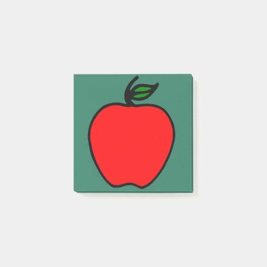 小さなアップルの付箋ギフト ポストイット (正面)