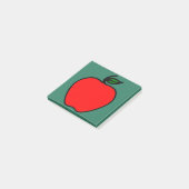 小さなアップルの付箋ギフト ポストイット (アングル)