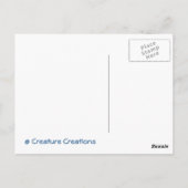 小さなアヒルのはがき ポストカード (裏面)