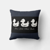 小さなアヒルのポリエステル装飾用クッション クッション (裏面)