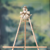 小さなアヒルの赤ん坊シャワーへようこそ アクリルサイン (ニュートラル)