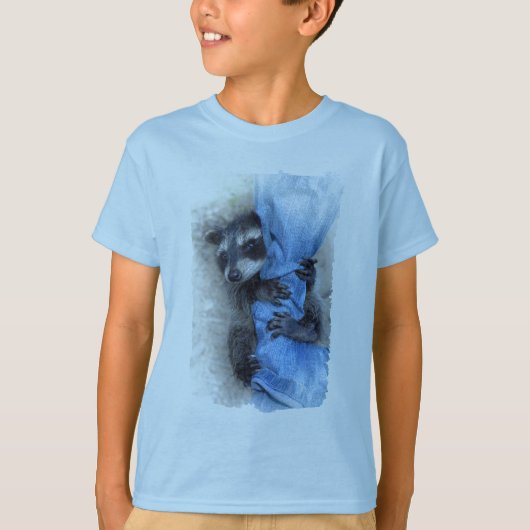 小さなアライグマ Tシャツ (正面)