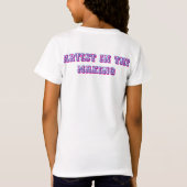 小さなアーティストの卵 Tシャツ (裏面)