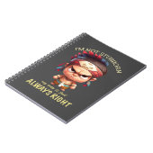 小さなインディアン、私は頑固じゃない、私のやり方こそいつだって正しい ノートブック (左側)