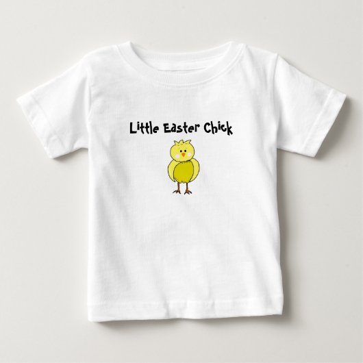 小さなイースターのひよこ ベビーTシャツ (正面)