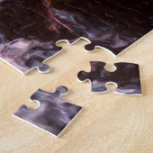 小さなウッドランド滝油写真絵画の ジグソーパズル (側面)