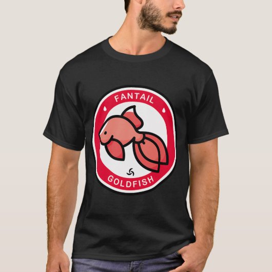 小さなウーパールーパーのステッカー Tシャツ (正面)