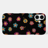 小さなエキゾチックフラワープリント Case-Mate iPhoneケース (裏面 (横))