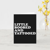 小さなエドと入れ墨 – Tattoo カード (黄色い花)