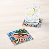 小さなエルフ スクエアペーパーコースター (インサイチュ)