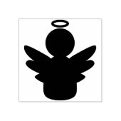 小さなエンジェルアートスタンプ ラバースタンプ (インプリント)