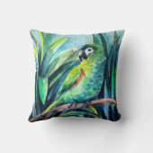 小さなオウム クッション (裏面)