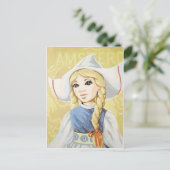 小さなオランダ女 ポストカード (スタンド正面)