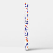 小さなオレンジの花の継ぎ目のない模様 Case-Mate iPhoneケース (裏面 / 左)