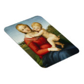 小さなカウパーマドンナ、c.1505 (パネルの油) マグネット (右側)