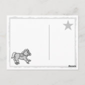 小さなカウボーイありがとう！カード ポストカード (裏面)