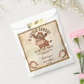 小さなカウボーイかわいいベビー馬の赤ちゃんシャワー フェイバーバッグ (封をした状態)