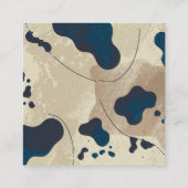 小さなカウボーイが赤ちゃんシャワーを浴びる途中 エンクロージャーカード (裏面)