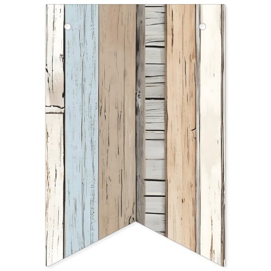 小さなカウボーイが赤ちゃんシャワーを浴びる途中 バンティングフラッグ (第2の旗)