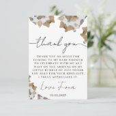 小さなカウボーイが途中だ サンキューカード (スタンド正面)