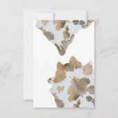 小さなカウボーイが途中だ サンキューカード (裏面)