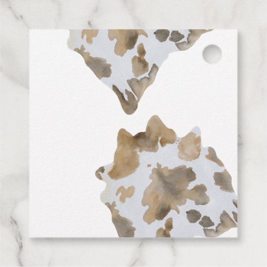 小さなカウボーイが途中だ フェイバータグ (裏面)