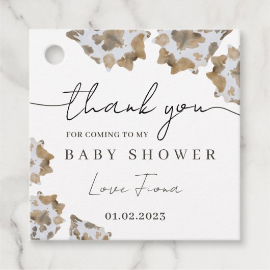 小さなカウボーイが途中だ フェイバータグ (正面)